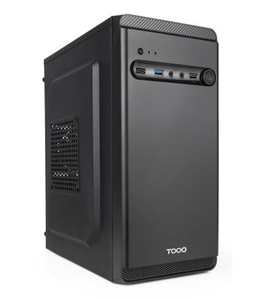 TooQ Caja Minitorre Micro-ATX DODEKA ULTRA Negra