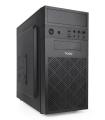 TooQ Caja Minitorre Micro-ATX ISOBOX ULTRA, Negra