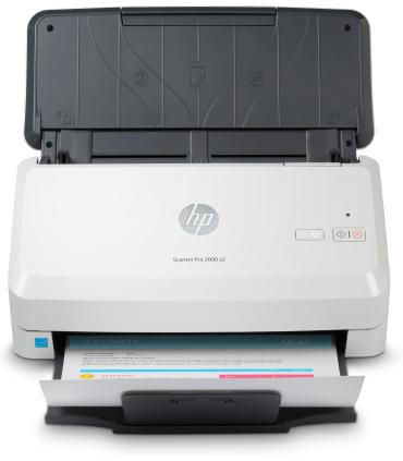 HP Scanjet Pro 2000 S2 Escner Alimentado Con Hojas 600 X 600 DPI A4 Negro, Blanco