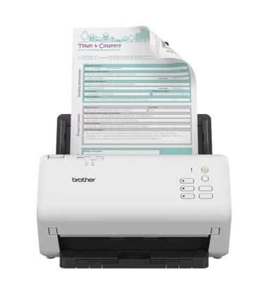 Escner Documental Brother ADS-4300N con Alimentador de Documentos ADF/ Doble cara