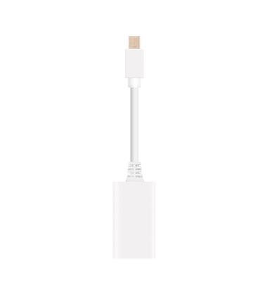 Nanocable CONVERSOR MINI DP A HDMI MINI DP M-HDMI H BLANCO 15 CM