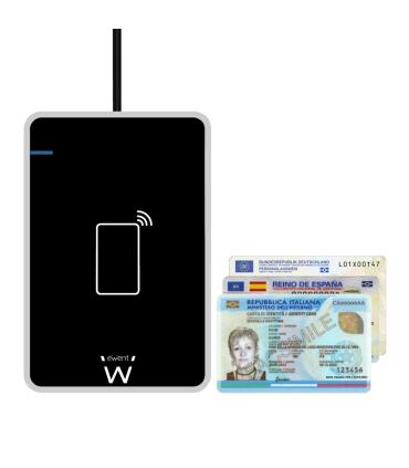 EWENT EW1053 Lector Tarjetas Inteligentes NFC