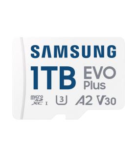 Tarjeta De Memoria Samsung EVO Plus 2024 1TB MicroSD XC Con Adaptador  Clase 10  160MBs