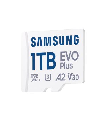 Tarjeta De Memoria Samsung EVO Plus 2024 1TB MicroSD XC Con Adaptador  Clase 10  160MBs