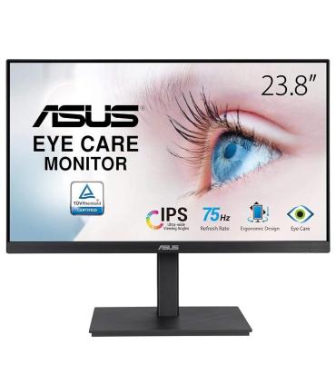 MONITOR 23.8 ASUS PROFESIONAL VA24EQSB FHD MM REG ALTURA PIVOT VGA HDMI NEGRO