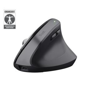 Ratn Vertical Inalmbrico Por Bluetooth Trust Bayo+  Batera Recargable  Hasta 2400 DPI
