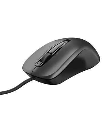 Trust Carve Ratn USB Tipo A Ptico 1200 DPI Ambidextro