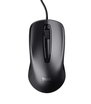 Trust Carve Ratn USB Tipo A Ptico 1200 DPI Ambidextro