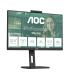 Monitor Profesional AOC 24P3QW 23.8'  Full HD  Webcam  Multimedia  Regulable En Altura  Negro