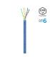 Bobina De Cable RJ45 UTP AWG24 LSZH CPR Dca Aisens A135-0663 Cat.6  305m  Azul
