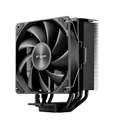 FSP REFRIGERACIONES DE AIRE INTEL LGA 1851 1700 1200 AMD AM4 AM5 120MM BLACK TOP COVER BLACK PERFORMANCE PWM FAN