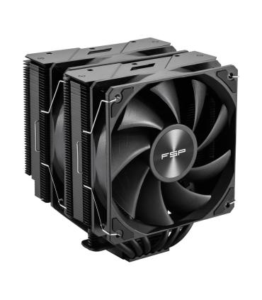 FSP REFRIGERACIONES DE AIRE INTEL LGA 1851 1700 1200 AMD AM4 AM5 120MM BLACK TOP COVER HIGH-PERFORMANCE QUIET PWM