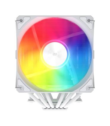 FSP REFRIGERACIONES DE AIRE INTEL LGA 1851 1700 1200 AMD AM4 AM5 120MM WHITE TOP COVER HIGH-PERFORMANCE QUIET PWM ARGB FAN