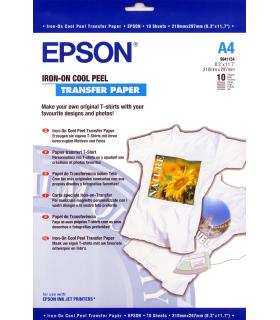 PAPEL COOL PEEL IRON-ON EPSON A4 - 124GR M (100 HOJAS)