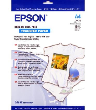 PAPEL COOL PEEL IRON-ON EPSON A4 - 124GR M (100 HOJAS)