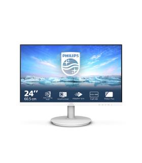 Monitor Philips 241V8AW 23.8'  Full HD  Multimedia  Blanco