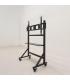 Soporte De Suelo Ajustable Con Ruedas TooQ FS20105M-B Para TV De 60-105'  Hasta 120kg