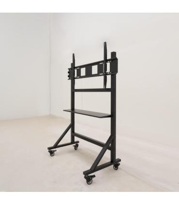 Soporte De Suelo Ajustable Con Ruedas TooQ FS20105M-B Para TV De 60-105'  Hasta 120kg