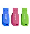 Sandisk SDCZ50C-032G-B46T Lpiz USB 32GB Pack 3