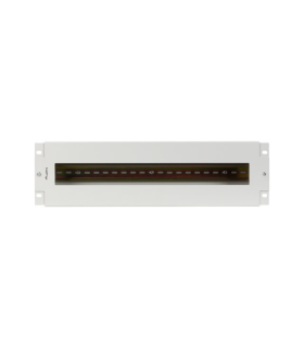 PANEL LANBERG DISTRIBUIDRO DE TENSION 19\" 3U CON RAIL DIN TS-35 GRIS