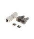 CONECTOR LANBERG ADAPTADOR 2X RJ45 CAT6A FTP PLUG 8P8C TOOL-LESS