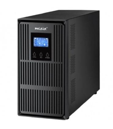 SAI Online Conqueror Pro 1000 VA Online LCD/ 1000VA-900W/ 3 Salidas/ Formato Torre