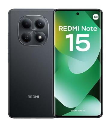 Smartphone Xiaomi Redmi Note 15 8GB/ 128GB/ 6.77\'/ Negro