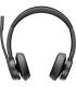 Auriculares Inalmbricos Poly Voyager 4320 para Microsoft Teams + Adaptador BT700/ con Micrfono/ Bluetooth/ Negros