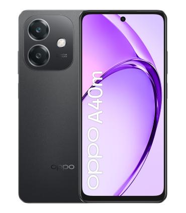 OPPO A40M 16,9 Cm (6.67") SIM Doble Android 14 4G USB Tipo C 8 GB 256 GB 5100 MAh Negro