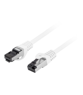 CABLE RED LANBERG LATIGUILLO CAT.8.1 S/FTP LSZH CU 3M BLANCO FLUKE PASSED