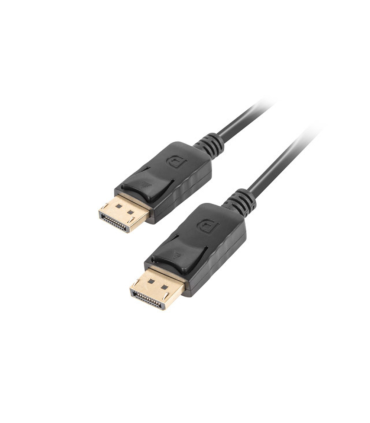 CABLE LANBERG DISPLAYPORT 4K V1.2 MACHO/MACHO 0.5M NEGRO