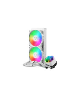 VENTILADOR CPU COOLER MASTER REFRIGERACION LIQUIDA MASTERLIQUID 240 CORE II BLANCO (MLW-D24M-A18PA-RW)