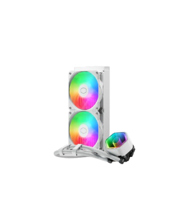 VENTILADOR CPU COOLER MASTER REFRIGERACION LIQUIDA MASTERLIQUID 240 CORE II BLANCO (MLW-D24M-A18PA-RW)