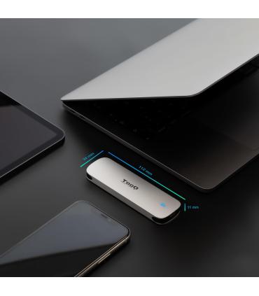 CARCASA HDD TOOQ TQE-2202S M.2 ALUMINIO PLATA