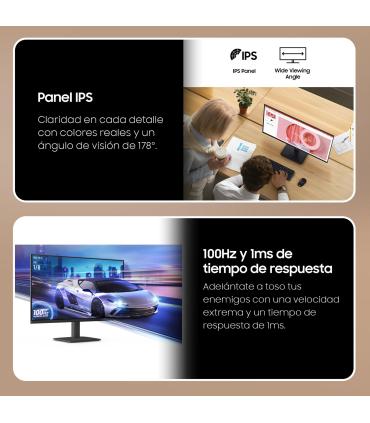 Monitor Profesional Curvo Samsung Essential S39GD S32D392GAU 32'  Full HD  Negro