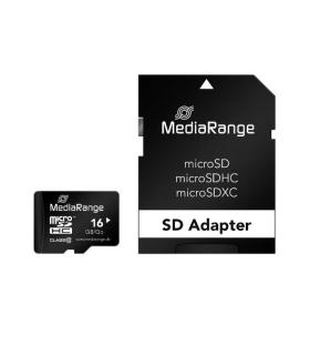 MEM MICRO SDHC 16GB MEDIARANGE + ADAPTADOR SD