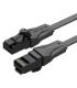 Cable de Red RJ45 UTP Vention IBABE Cat.6/ 75cm/ Negro