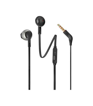 Auriculares Intrauditivos JBL Tune 205  Con Micrfono  Jack 3.5  Negros