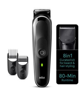 Recortadora Braun All In One Style Kit Series 3 MGK3440  Con Batera  8 Accesorios