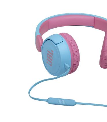 Auriculares Infantiles JBL JR310  Con Micrfono  Jack 3.5  Azules Y Rosas
