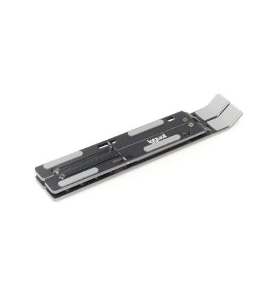 Iggual Soporte Elevador Plegable Porttil 17" Gris
