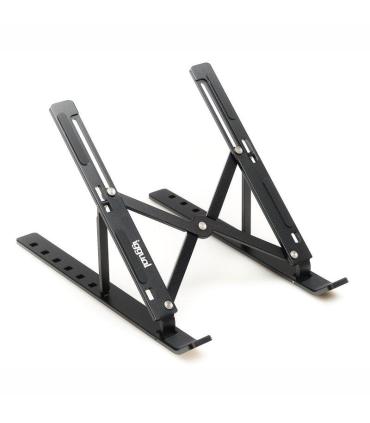 Iggual Soporte Elevador Plegable Porttil 17 Negro