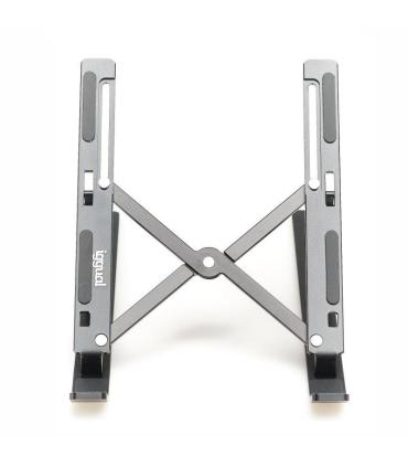 Iggual Soporte Elevador Plegable Porttil 17 Negro