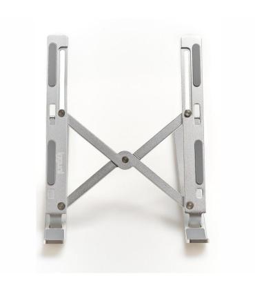 Iggual Soporte Elevador Plegable Porttil 17 Plata