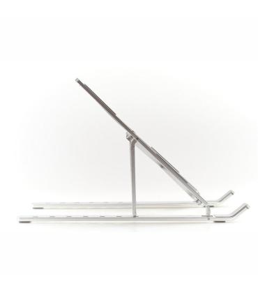 Iggual Soporte Elevador Plegable Porttil 17 Plata