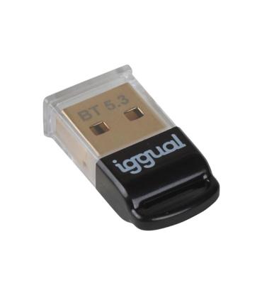 Iggual Adaptador USB 2.0 Mini Bluetooth 5.3