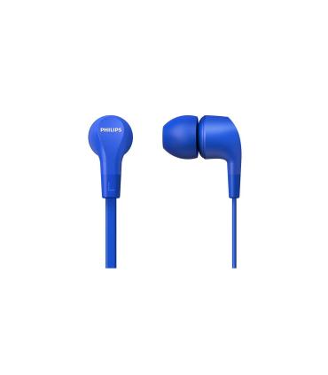 Auriculares Intrauditivos Philips TAE1105BL  Con Micrfono  Jack 3.5  Azules