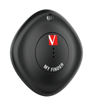 Localizador Verbatim My Finder Bluetooth Tracker MYF-01 Compatible Con Apple  Incluye Llavero Y Pila  Negro