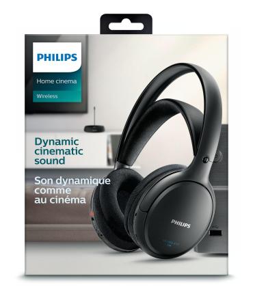 Auriculares Inalmbricos Philips SHC5200  Radiofrecuencia  Negros