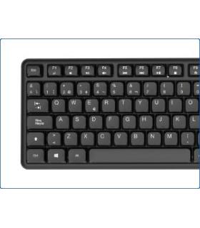 Iggual Teclado USB Estndar CK-SILENT-105T Negro